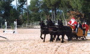 Arrivée du Père Noël